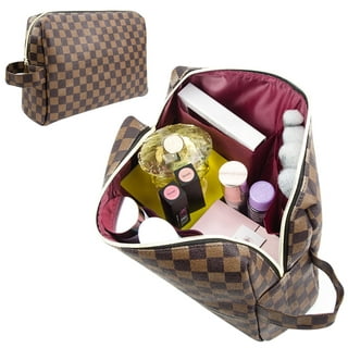 Checkered Travel Makeup Bag, Vegan … curated on LTK