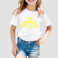 thumbnail image 1 of Happy 100 Days of School Shirt Printed Round Neck Short Sleeved Round Neck T Shirt First Day of School Shirt Tshirts for Kids Boys Size 12-13, 1 of 4