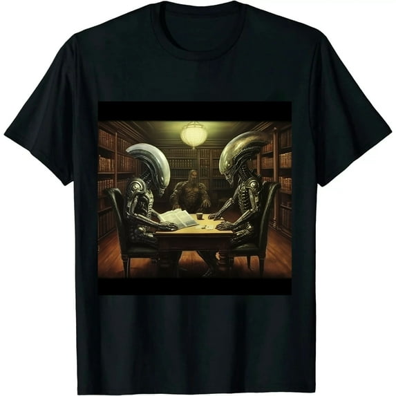 T-Shirt Alien Unisex Gift for Men Versus Shirts Novelty Predator Sleeve 2 Event Tee