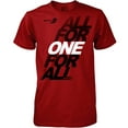 thumbnail image 1 of T-Shirt All For One Dry-fit Red, 1 of 1