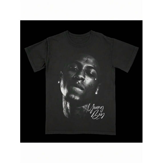 T-Shirt, American Rapper T-Shirt, Modern Short-Sleeve T-Shirts For Men And Women In All Seasons, 220g