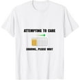 thumbnail image 1 of T-Shirt Attempting To Care Funny T-Shirt, 1 of 4