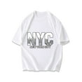 thumbnail image 1 of T Shirt Black Nyc New York City Skyline Print Urban Streetwear Casual Wear, 1 of 3