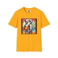 thumbnail image 1 of T-Shirt Boston Terrier Tattoed Surfer Dogs, 1 of 10