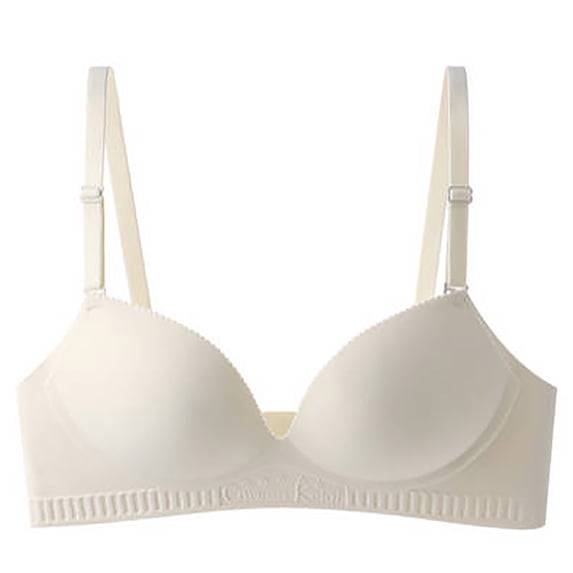 T-Shirt Bra for Women Seamless Wireless Lightly Lined Everyday Comfort Bra Soft Padded No Show Bralette