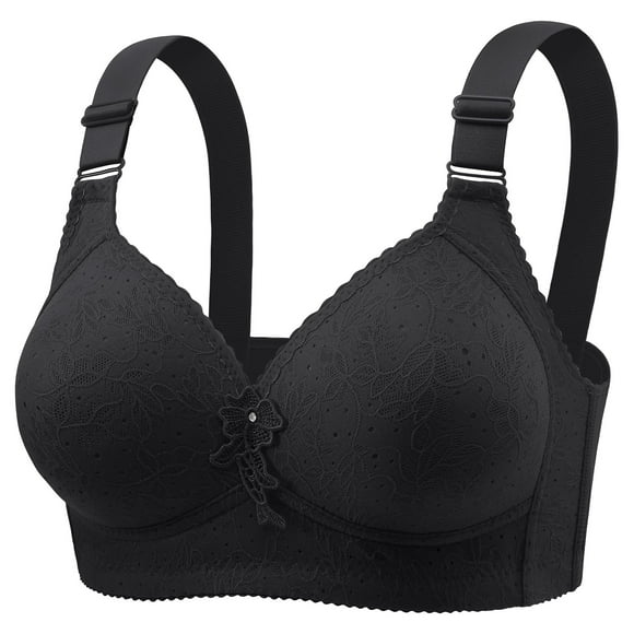 T Shirt Bras For Women Gathering Lifting V Neck Sports Breathable Cup Basic Sleeping Bras