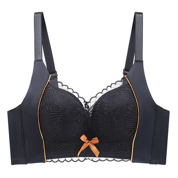T Shirt Bras Women Convertible Bra Feature V-Neck Molded Bra Style W-100 Black S