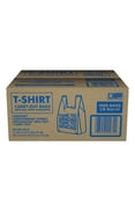 T-Shirt Carry-Out Bags, 11.5" x 6.5" x 22" 1,000 ct.