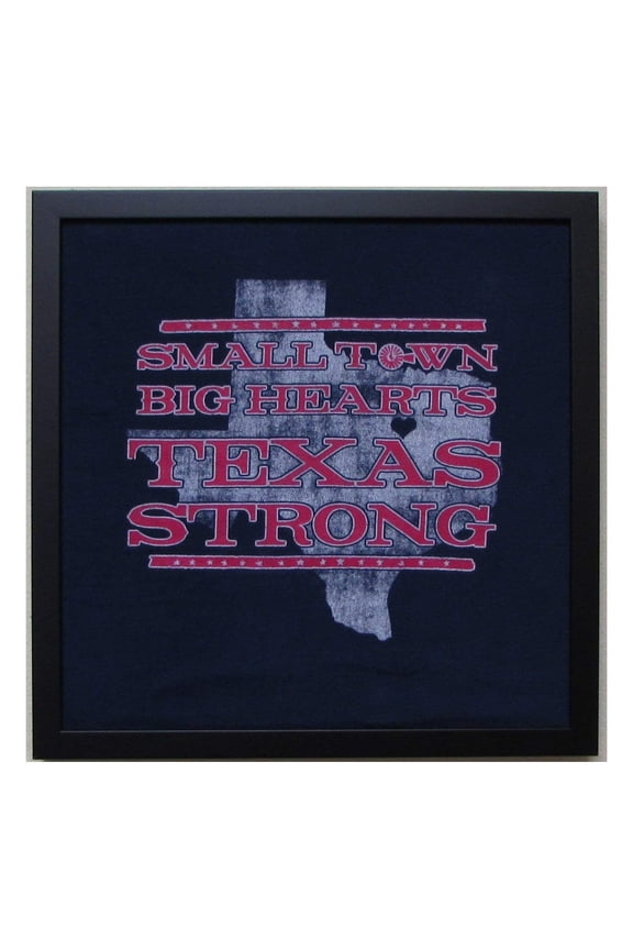 T-Shirt Display Frame Solid Wood deep Mount with Glass Front T Shirt case