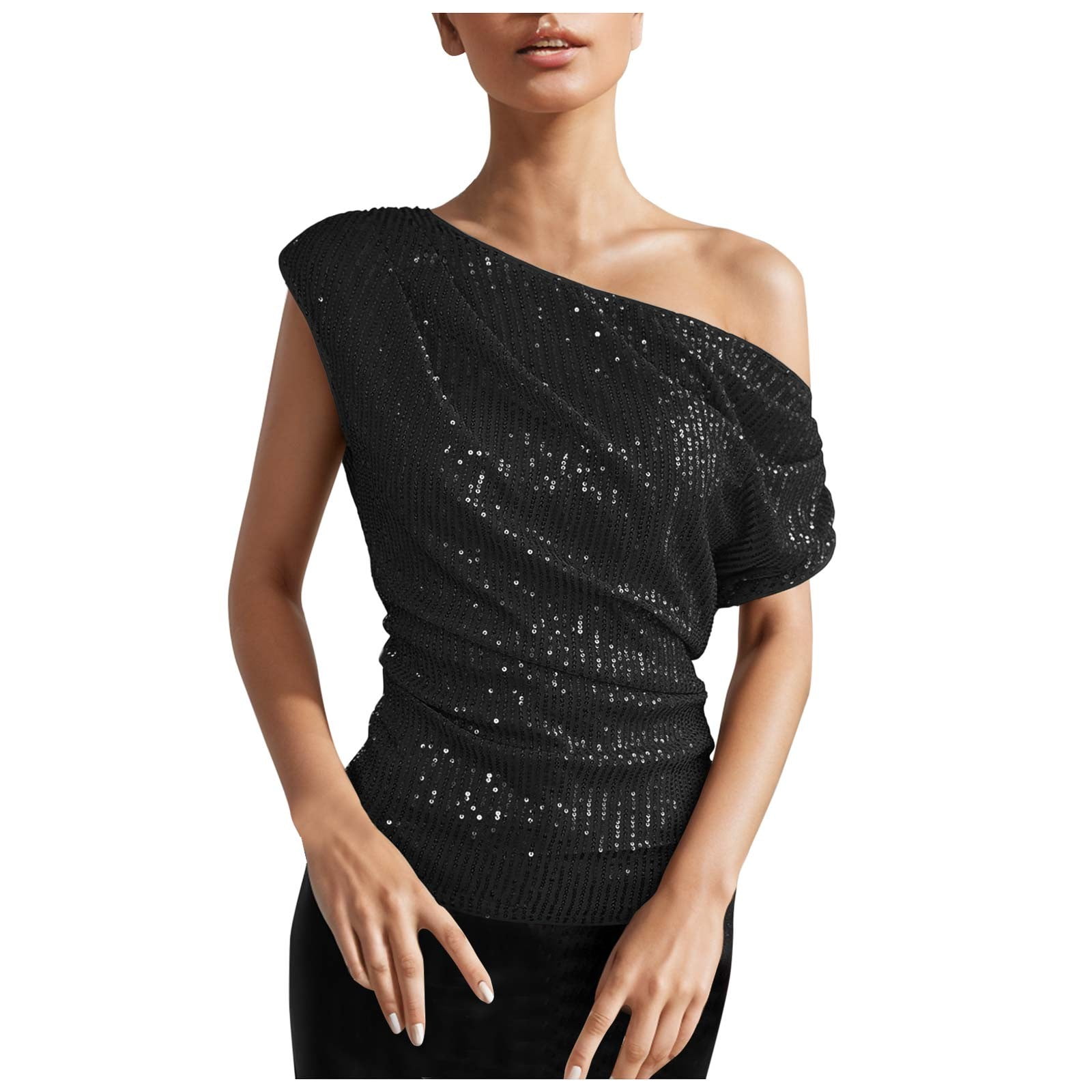 One shoulder t shirt dress 2025