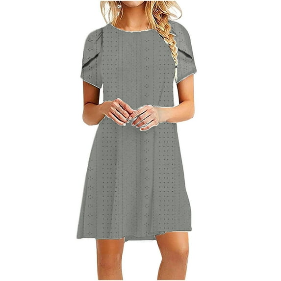 MIANHT Women's Summer Tops Marble Print Cold Shoulder Blouses Casual Flowy Lace Top Sexy Deep V-Neck Zip Short Sleeve Tshirts