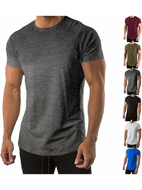 T-Shirt, Flex Shirts for Men, Fit Short Sleeve Tee