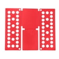 thumbnail image 1 of T-Shirt Folding Board, Quick Laundry Organization Tool Durable Plastic Material Space Saving Clothes Folder Efficient Garment Folding Helper Home Closet Essentials Red, 1 of 3