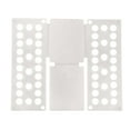 thumbnail image 1 of T-Shirt Folding Board, Quick Laundry Organization Tool Durable Plastic Material Space Saving Clothes Folder Efficient Garment Folding Helper Home Closet Essentials White, 1 of 3