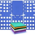 thumbnail image 1 of T Shirt Folding Board Shirt Folder T Shirt Folding Board Shirt Folder Laundry Organizer Easy and Fast for Kid and Adult to Fold Clothes Blue, 1 of 7