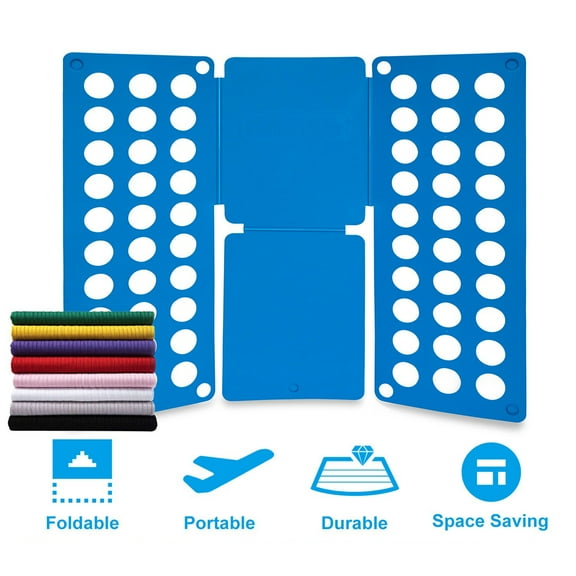 T-Shirt Folding Board,  iMounTEK Plastic Laundry Clothes Flip Fold Laundry Room Organizer,  23x27.5inch