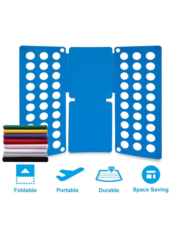 T-Shirt Folding Board, iMounTEK Plastic Laundry Clothes Flip Fold Laundry Room Organizer, 23x27.5inch