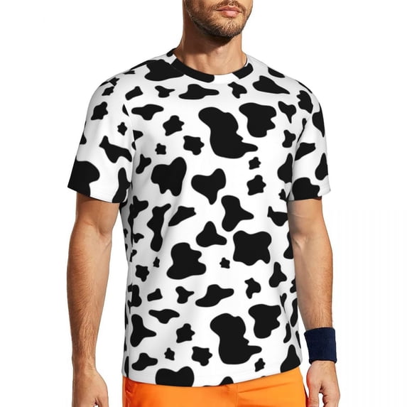 T Shirt For Men Animal Farm Print Running T-Shirt Cute Pink Pig Harajuku Mens Streetwear Tshirt Beac