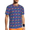 thumbnail image 1 of T Shirt For Men Balloon Dogs Men Cartoon Animal Vintage Gym Breathable Summer Harajuku Tee Shirt Pat, 1 of 7