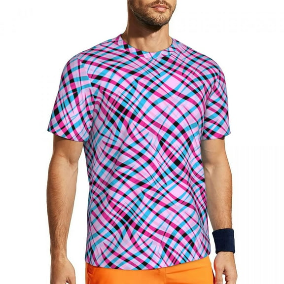 T Shirt For Men Black Curve Running T-Shirt Swirl Lines Print Fashion Men Awesome Tee Shirt Summer S