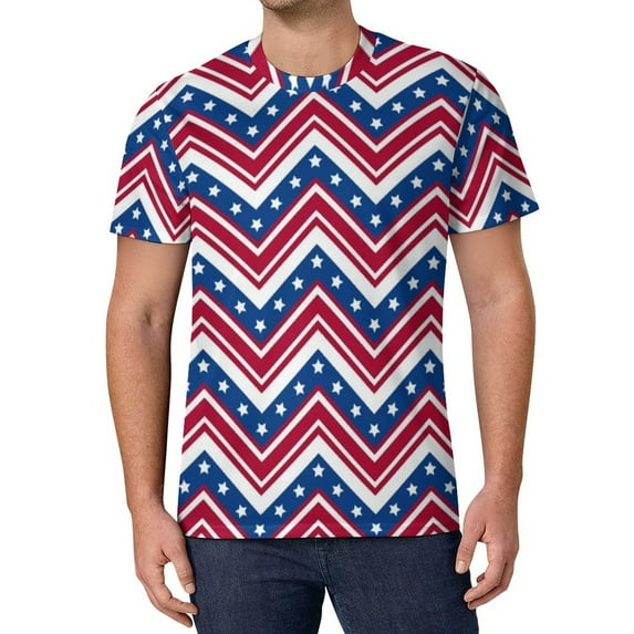 T Shirt For Men Black Stripes Pattern T-Shirt Elegant Gold Glitter Vintage Beach Custom Tee Shirt St