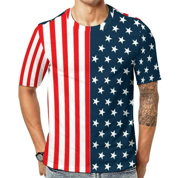 T Shirt For Men Black White Stripes Striped Yellow Lemons Print Retro T-Shirts Streetwear Tshirt Ori
