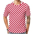 thumbnail image 1 of T Shirt For Men Black White Stripes Striped Yellow Lemons Print Retro T-Shirts Streetwear Tshirt Ori, 1 of 7