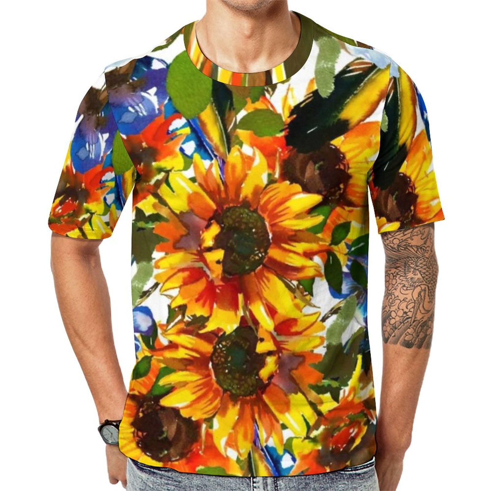 T-Shirt-For-Men-Cheerful-
