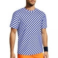 thumbnail image 1 of T Shirt For Men Classic Striped Vintage T-Shirt Horizontal Black Stripes Aesthetic Sportswear Summer, 1 of 7