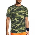 thumbnail image 1 of T Shirt For Men Colorful Camo Mens Cool Hunter Camouflage Fun Running Quick Dry Summer Trendy Cool T, 1 of 7