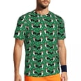 thumbnail image 1 of T Shirt For Men Corgi Christmas T-Shirt Cute Animal Print Harajuku Sportswear Short Sleeve Fast Dry, 1 of 7