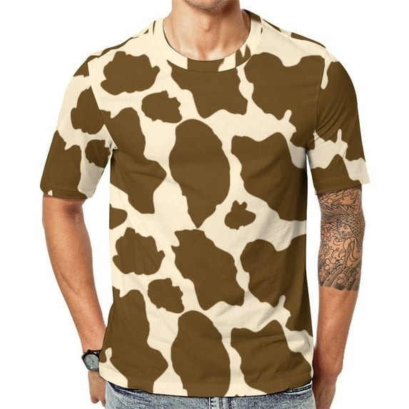 T Shirt For Men Farm Ranch T-Shirt Corn Cob Print Vintage T-Shirts Short Sleeves Custom Tshirt Hot S