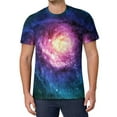 thumbnail image 1 of T Shirt For Men Galaxy And Nebula T-Shirt Outer Space Hippie Short Sleeve Pattern Tops Cheap Summer, 1 of 7