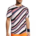 thumbnail image 1 of T Shirt For Men Geometic Colorblock Sportswear Mid Century Hip Hop T-Shirts Mens Vintage Tshirt Summ, 1 of 7