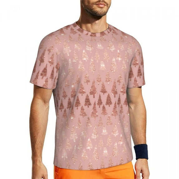 T Shirt For Men Glod Metallic Gym Beach Girly Millennial Ombre Watercolor Casual Fashion Tshirt For