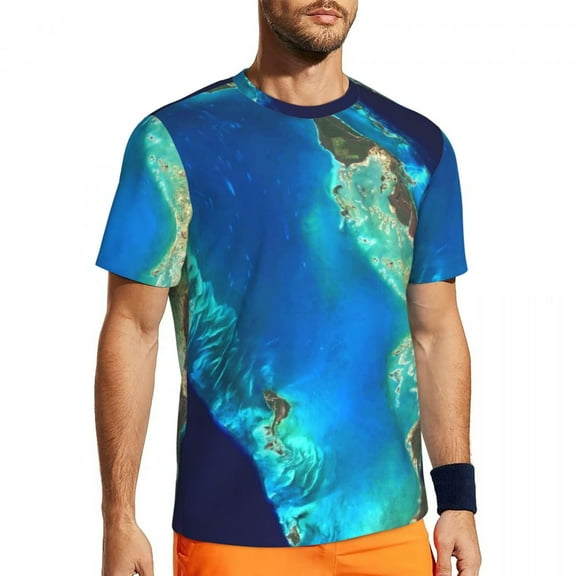 T Shirt For Men Gym For Man Earth Map Fashion Vintage 1652 World Map Summer Tees O Neck Funny Graphi