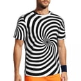 thumbnail image 1 of T Shirt For Men Gym Mondrian Line T-Shirts Trendy Cool Colorful Plaid Summer Tees O Neck Retro Graph, 1 of 7