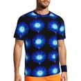 thumbnail image 1 of T Shirt For Men Gym T-Shirt For Male Two Tone Sunflower Trending Abstract Sunflowers Art Summer Tee, 1 of 7