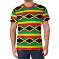 thumbnail image 1 of T Shirt For Men Jamaica Flag One Love Male Popular T-Shirts Summer Design Tee Shirt Short Sleeve Cla, 1 of 7