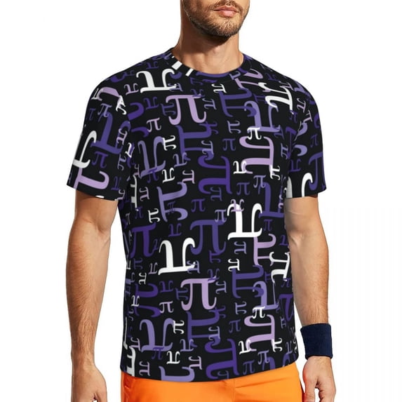 T Shirt For Men Math Lessons T-Shirt Cool Pi Day Print Harajuku Sportswear Short Sleeve Comfortable