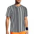 thumbnail image 1 of T Shirt For Men Nature Geometric T-Shirt Men Honeycomb Print Basic Gym T-Shirts Quick Dry Summer Har, 1 of 7
