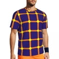 thumbnail image 1 of T Shirt For Men Nordic Pattern Male Celestial Bodies Summer Time Street Style Running Breathable Sum, 1 of 7