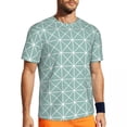 thumbnail image 1 of T Shirt For Men Nordic Pattern Male Celestial Bodies Summer Time Street Style Running Breathable Sum, 1 of 7