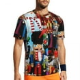 thumbnail image 1 of T Shirt For Men Nutcracker Print Sportswear Vintage Print Harajuku T-Shirts Mens Funny Tshirt Summer, 1 of 7