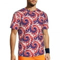 thumbnail image 1 of T-Shirt For Men Ombre Tie Dye T-Shirts Harajuku Colorful Hippy Print Summer Tee Shirt O N, 1 of 5