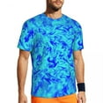 thumbnail image 1 of T Shirt For Men Pastel Tie Dye Pastel Rainbow Novelty Gym Short Sleeve Fast Dry Tops Summer Street S, 1 of 7