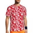 thumbnail image 1 of T Shirt For Men Plants Print Gym Summer Tropical Leaves Vintage Fashion Tee Shirt For Man Custom Top, 1 of 7
