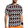 thumbnail image 1 of T Shirt For Men Poker Cards Sports T-Shirt Playing Cards Fashion Men Vintage Tee Shirt Summer Short-, 1 of 7