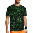 thumbnail image 1 of T Shirt For Men Psychedelic Splatter Running T-Shirt Colorful Rainbow Hip Hop T-Shirts Men Vintage T, 1 of 7