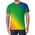 thumbnail image 1 of T Shirt For Men Rainbow Gradient T-Shirt Male Pride Month Awesome Original Harajuku Tee Shirt Short, 1 of 7